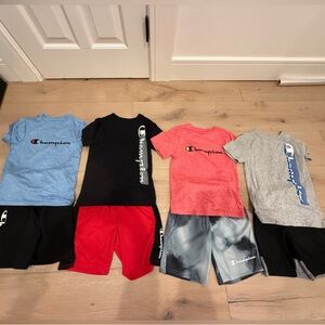 Boys size 7 Champion Kids' T-Shirt and Shorts Set